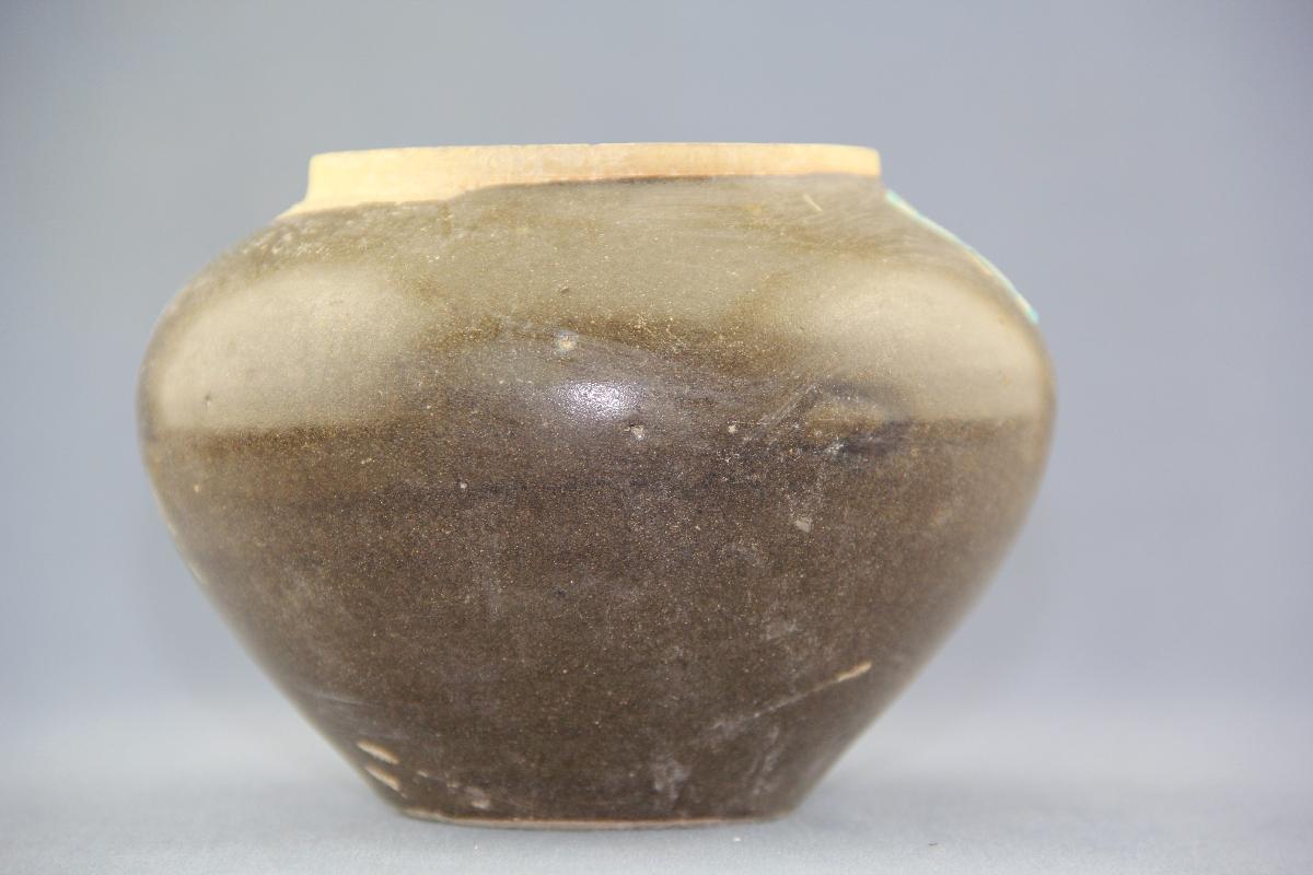 （YS）0457清茶叶沫釉瓷罐