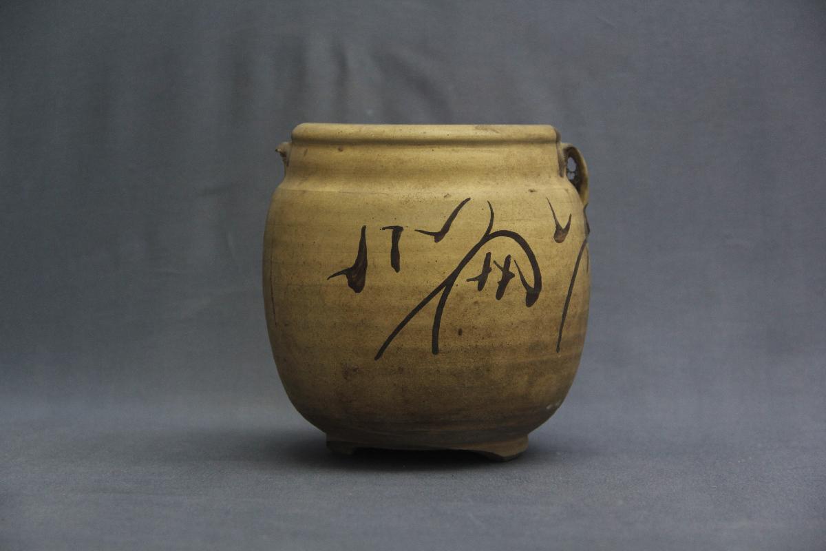 （YS）1220点釉双耳瓷罐