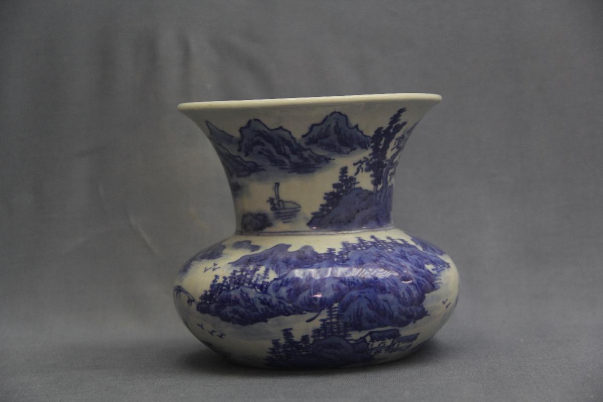 （YS）1221青花渣斗