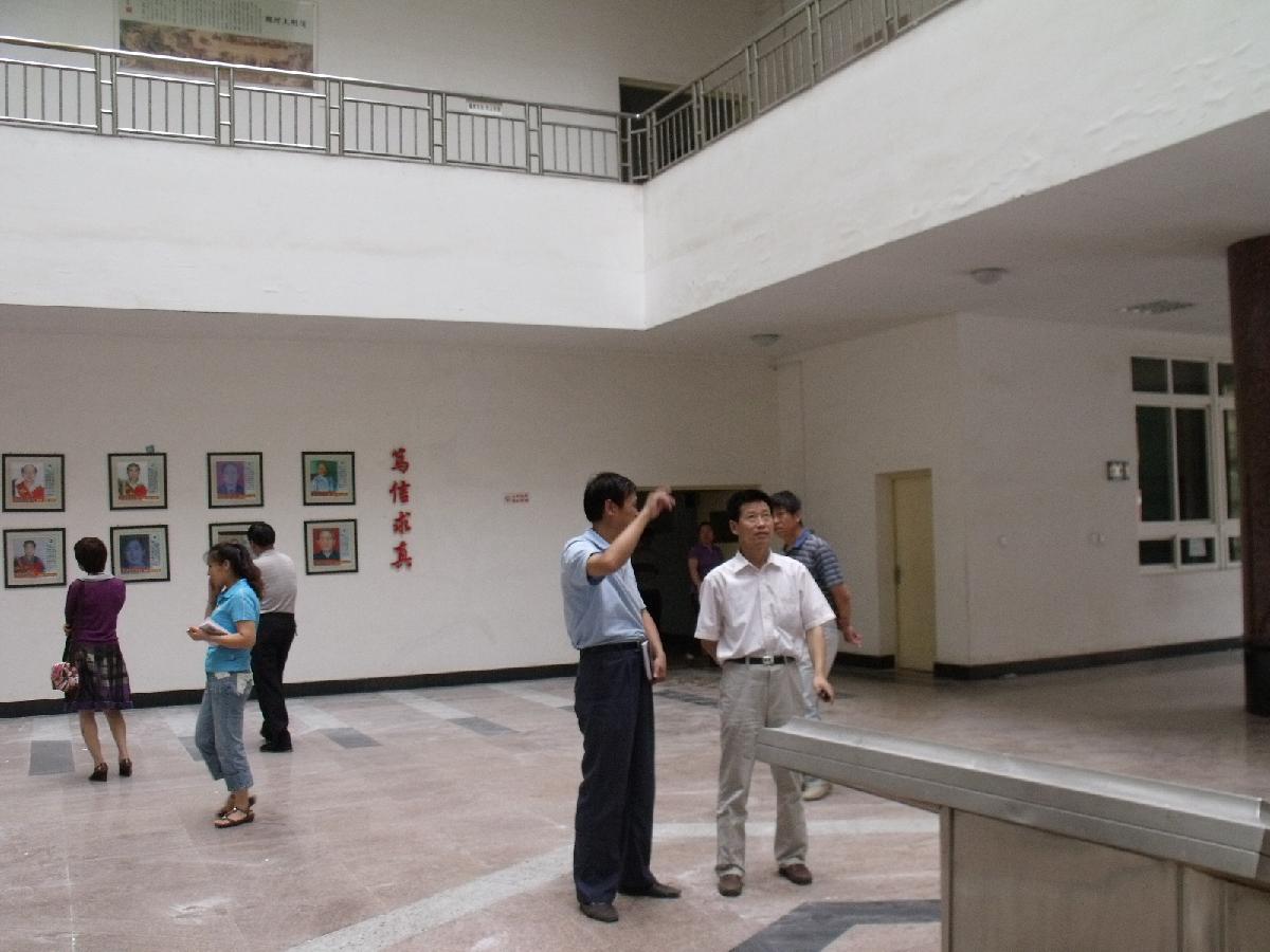 蔡国良副书记亲临修缮现场指导